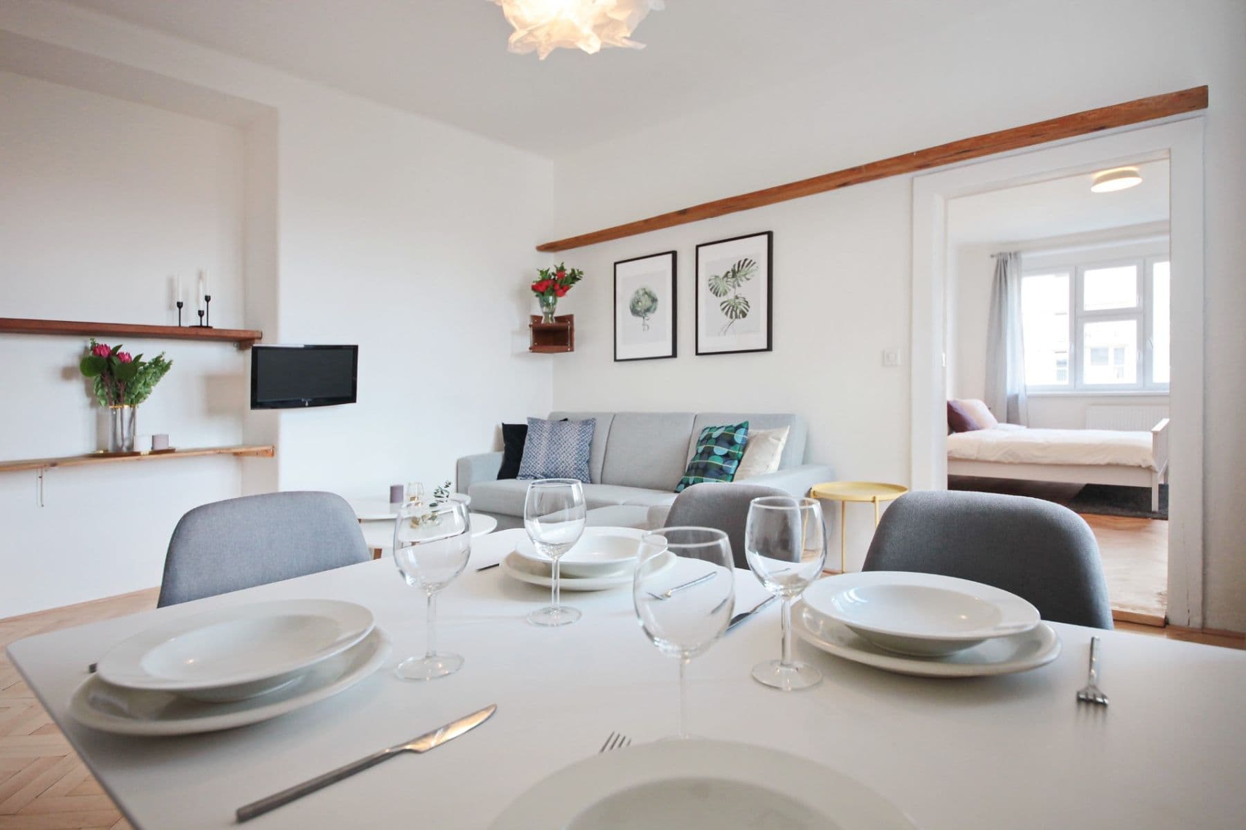 Pronájem bytu 2+1 49 m², Dělnická, Praha, Praha Pronájem bytu 2+1 49 m², Dělnická, Praha, Praha