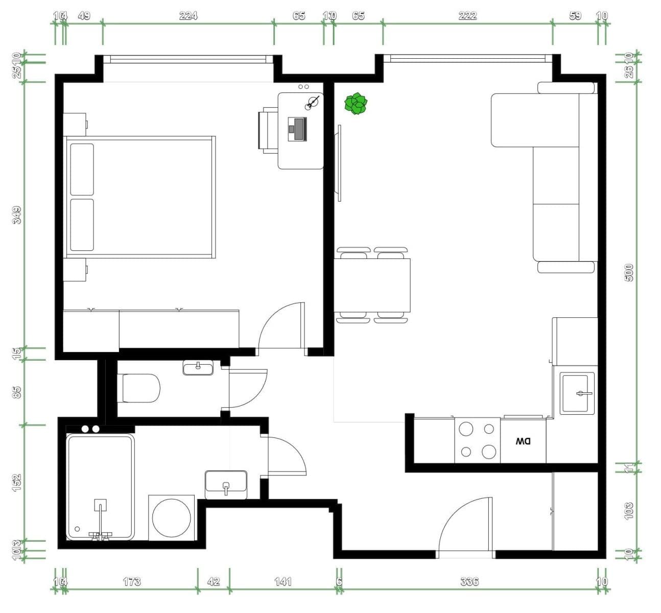 Prodej bytu 1+1 41 m², Ruská, Praha, Praha Prodej bytu 1+1 41 m², Ruská, Praha, Praha