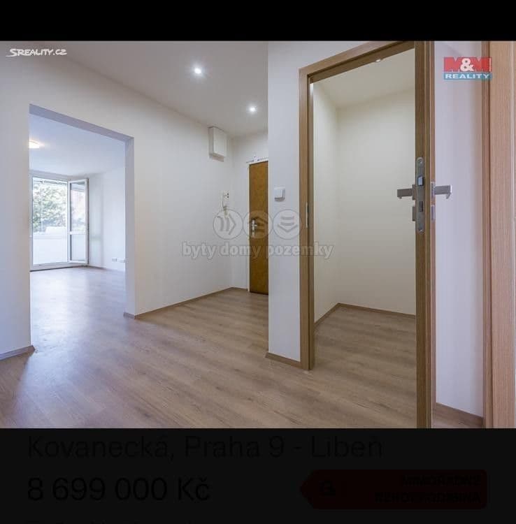 Pronájem bytu 3+kk 80 m², Kovanecká, Praha, Praha Pronájem bytu 3+kk 80 m², Kovanecká, Praha, Praha