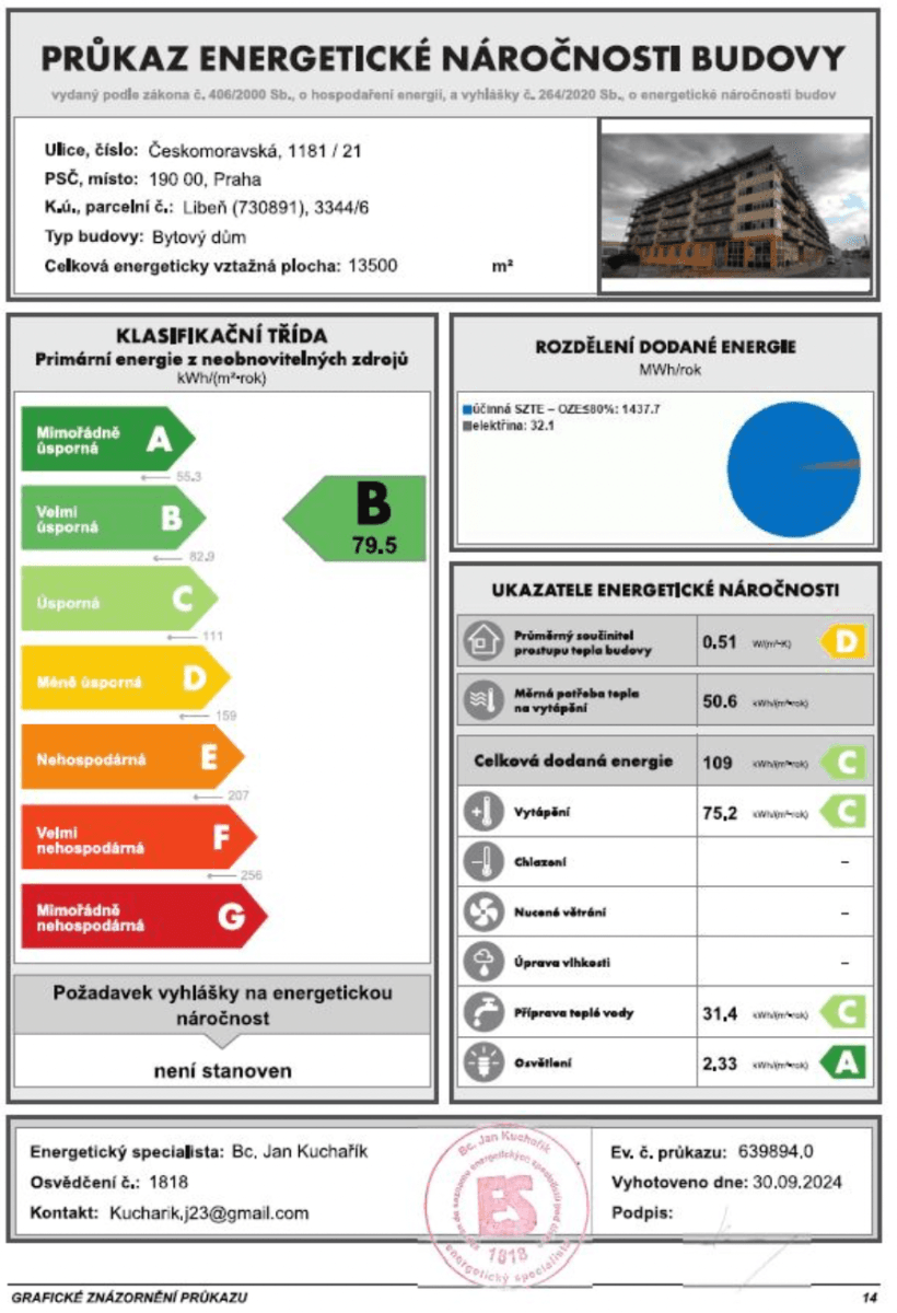 Prodej bytu 1+kk 36 m², Českomoravská, Praha, Praha Prodej bytu 1+kk 36 m², Českomoravská, Praha, Praha