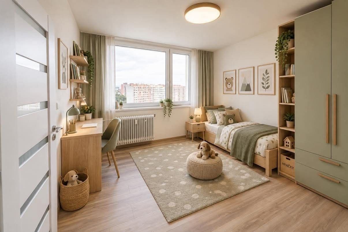 Prodej bytu 2+1 60 m², Krhanická, Praha, Praha Prodej bytu 2+1 60 m², Krhanická, Praha, Praha