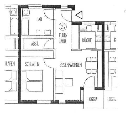 Pronájem bytu 2+1 54 m², Herdweg 2, Böblingen, Bádensko-Württembersko Pronájem bytu 2+1 54 m², Herdweg 2, Böblingen, Bádensko-Württembersko