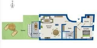 Pronájem bytu 2+1 62 m², Gunzenlehstraße 20, München, Bavorsko Pronájem bytu 2+1 62 m², Gunzenlehstraße 20, München, Bavorsko