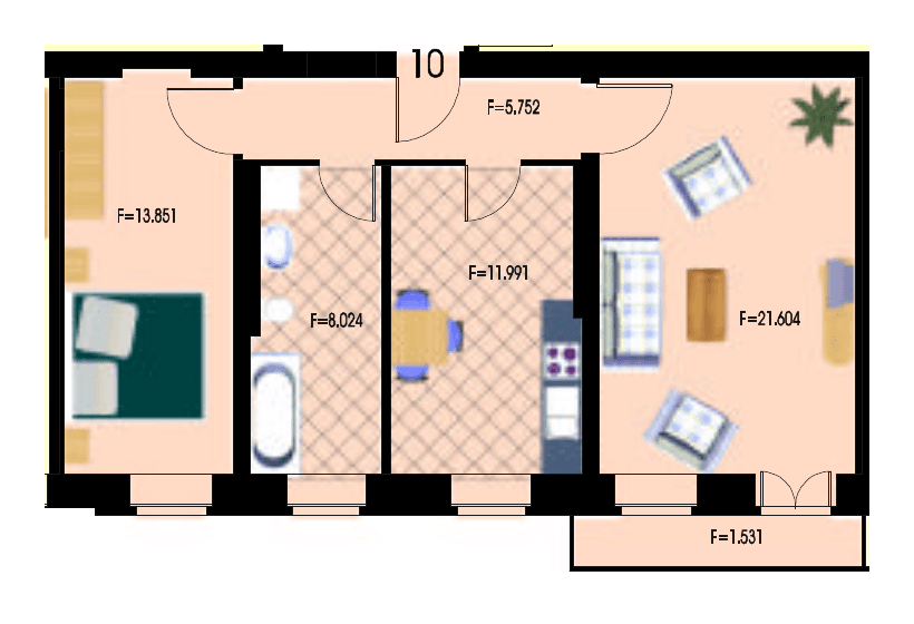 Prodej bytu 2+1 63 m², Berlin, Berlín Prodej bytu 2+1 63 m², Berlin, Berlín