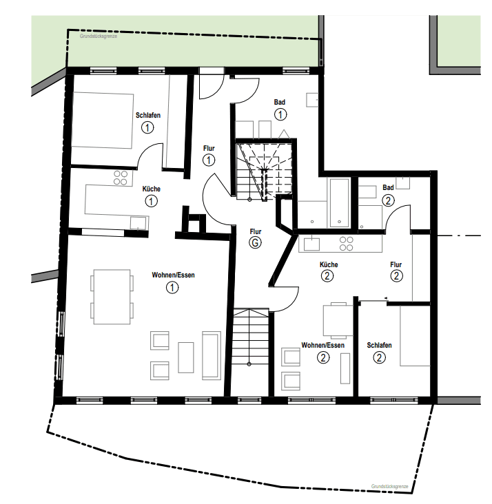 Pronájem bytu 2+1 64 m², Plieningen, Bádensko-Württembersko Pronájem bytu 2+1 64 m², Plieningen, Bádensko-Württembersko