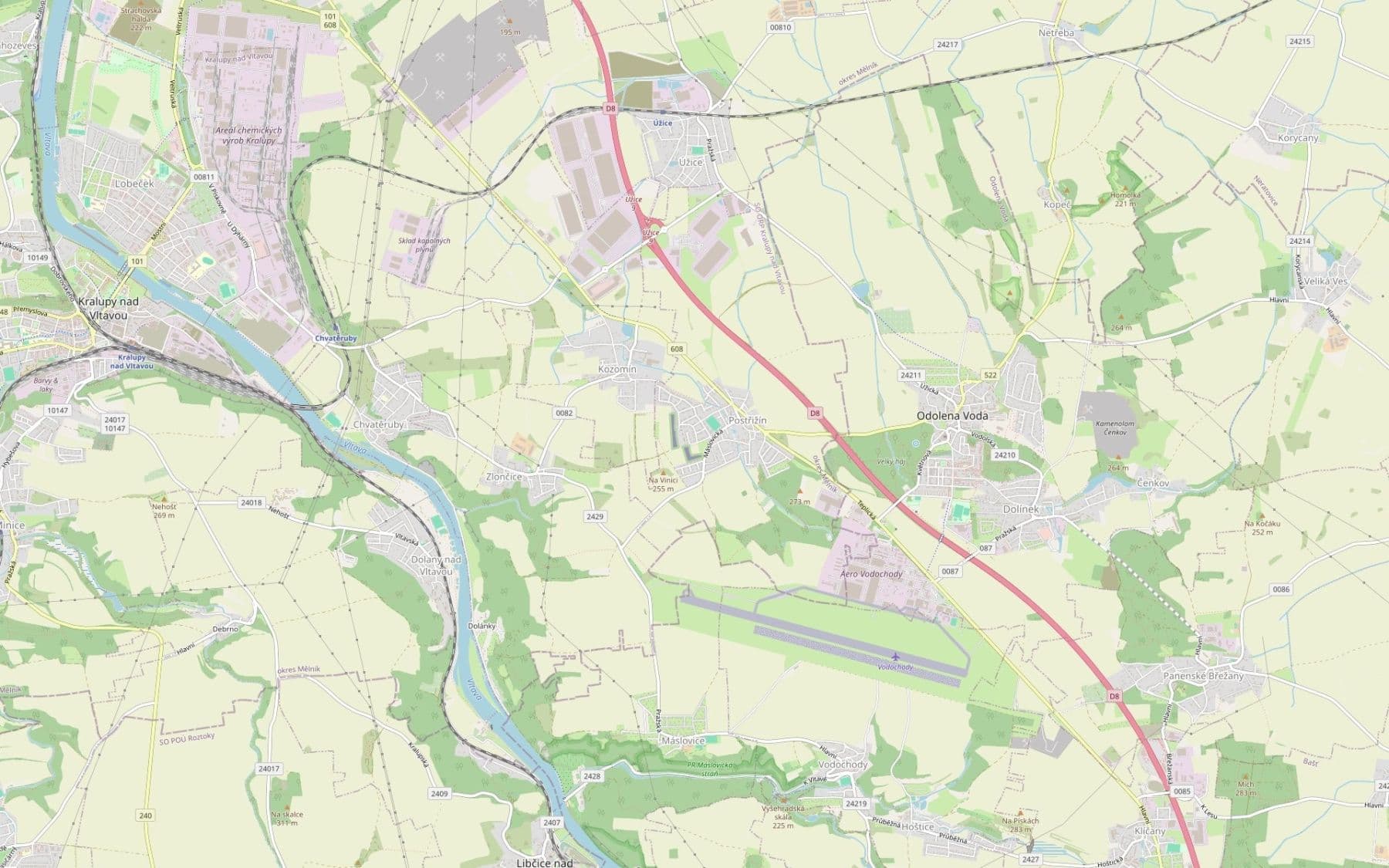 Prodej pozemku 23.384 m², Postřižín, Středočeský kraj Prodej pozemku 23.384 m², Postřižín, Středočeský kraj