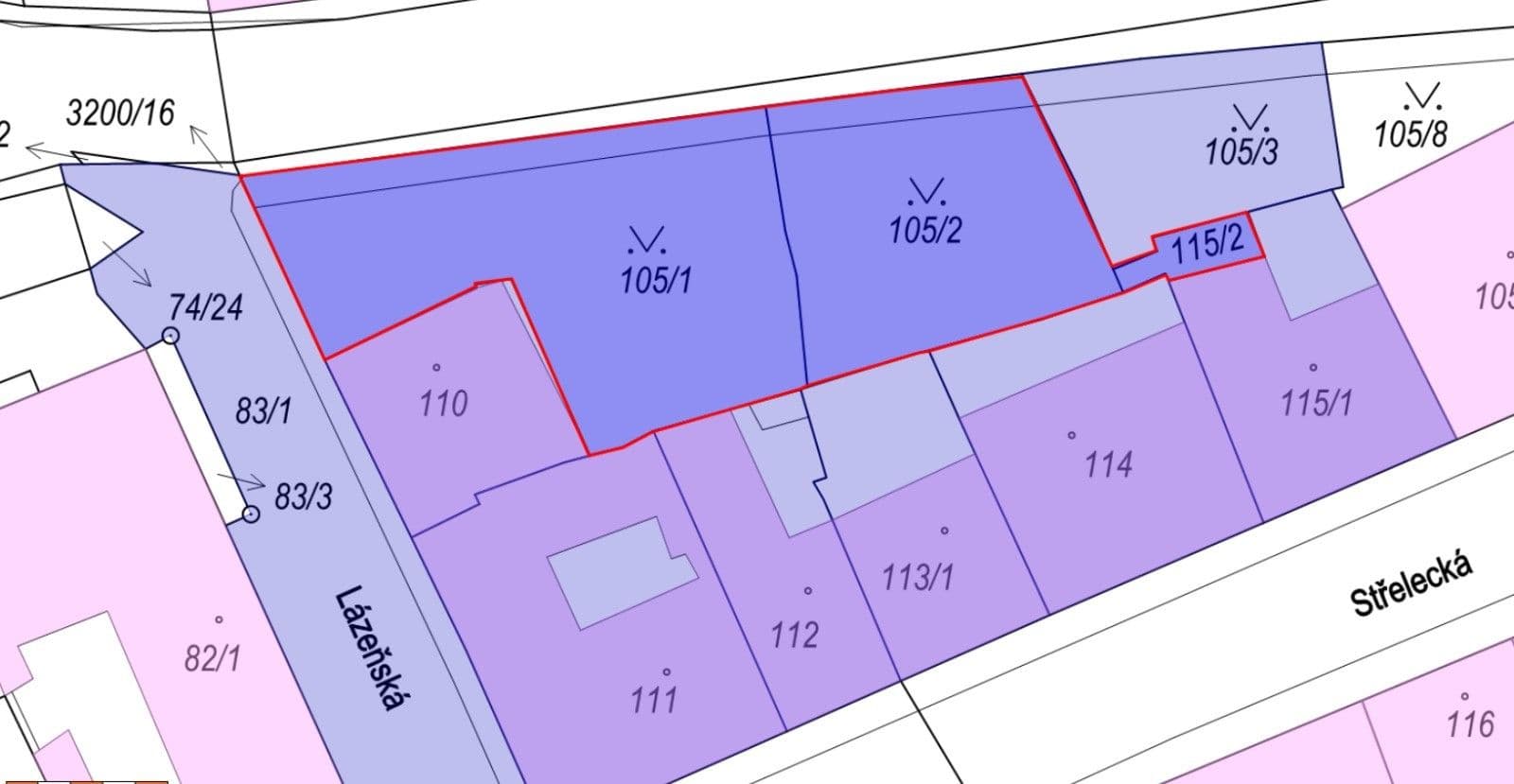 Prodej pozemku 757 m², Příbram, Středočeský kraj Prodej pozemku 757 m², Příbram, Středočeský kraj