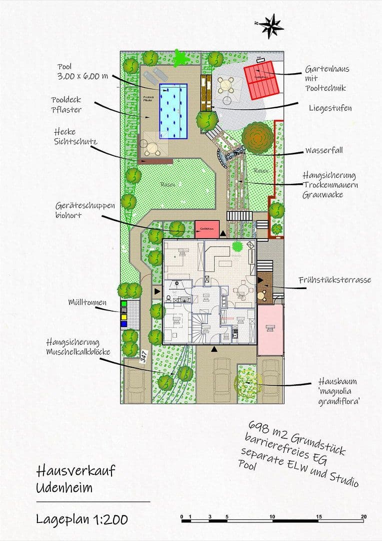 Prodej domu 225 m², pozemek 698 m², Udenheim, Porýní-Falc Prodej domu 225 m², pozemek 698 m², Udenheim, Porýní-Falc
