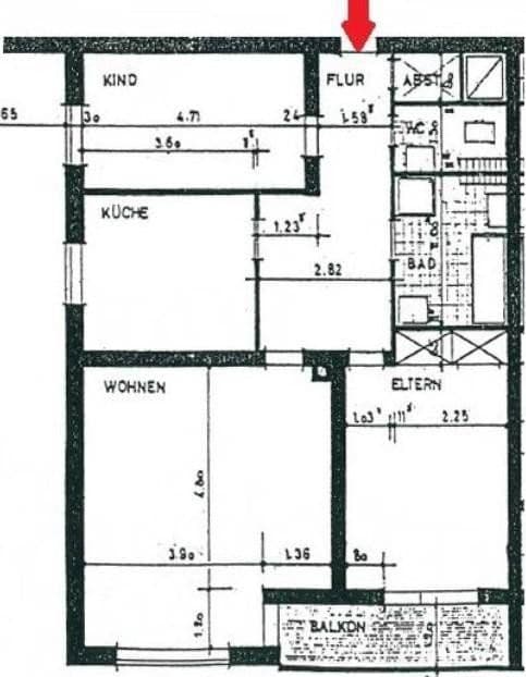 Pronájem bytu 3+1 92 m², In der Auen 86, Bergisch Gladbach, Severní Porýní-Vestfálsko Pronájem bytu 3+1 92 m², In der Auen 86, Bergisch Gladbach, Severní Porýní-Vestfálsko