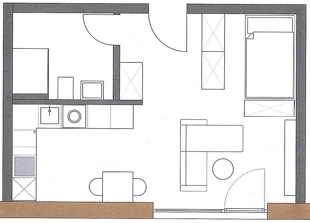 Pronájem bytu 1+kk 39 m², Friedberg, Bavorsko Pronájem bytu 1+kk 39 m², Friedberg, Bavorsko