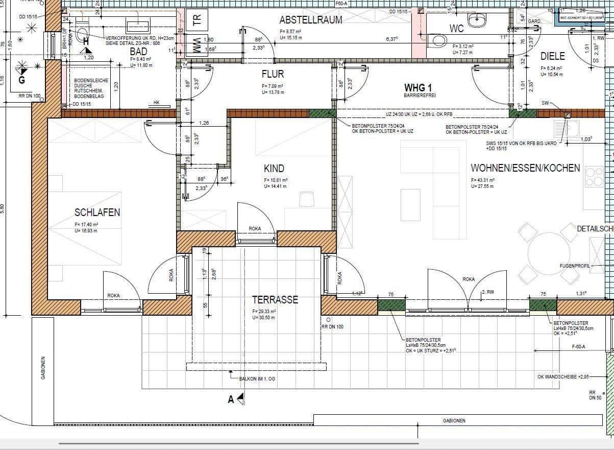 Pronájem bytu 3+1 120 m², Schloßstr. 2G, Wadern, Země Sársko Pronájem bytu 3+1 120 m², Schloßstr. 2G, Wadern, Země Sársko