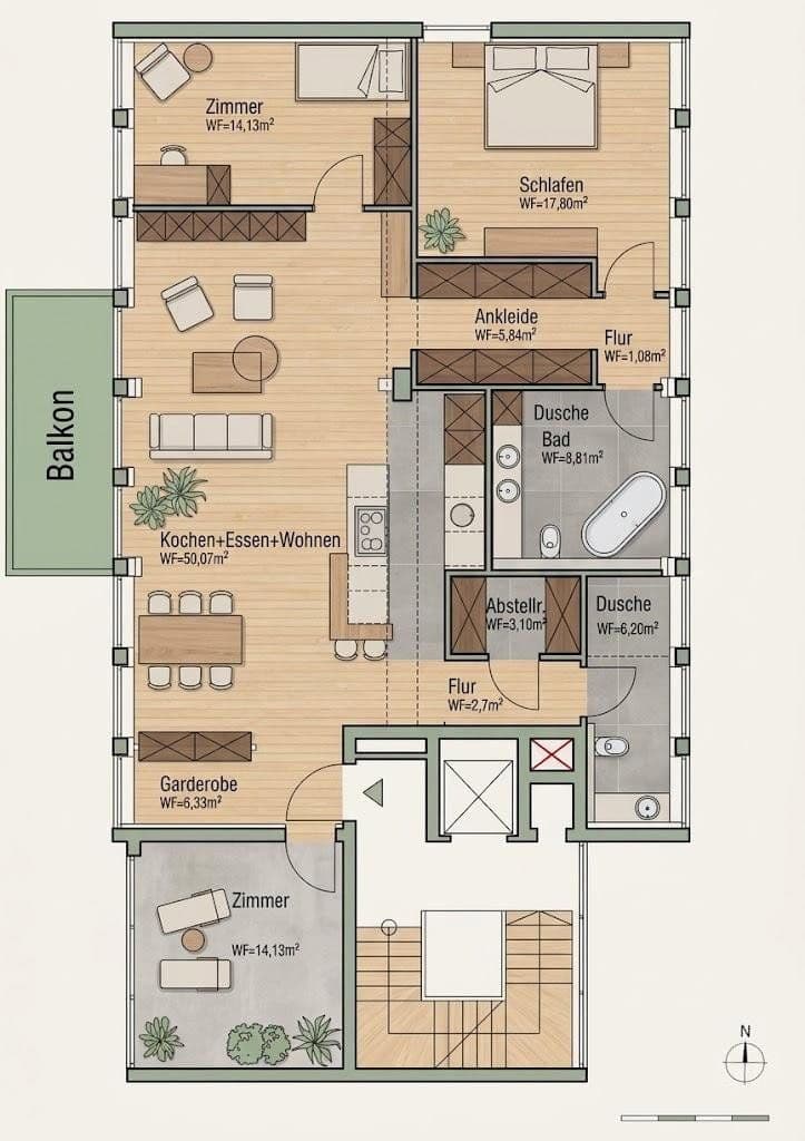 Prodej bytu 4+1 144 m², Saarbrücken, Země Sársko Prodej bytu 4+1 144 m², Saarbrücken, Země Sársko