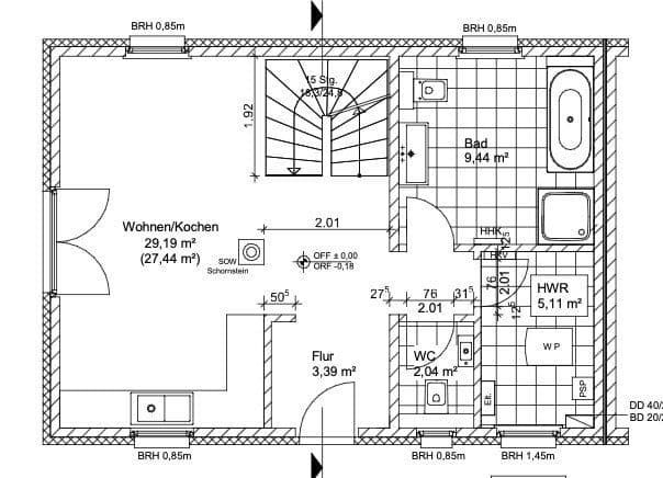 Prodej domu 79 m², pozemek 345 m², Mühlenblick, Boiensdorf, Mecklenburg-Vorpommern Prodej domu 79 m², pozemek 345 m², Mühlenblick, Boiensdorf, Mecklenburg-Vorpommern