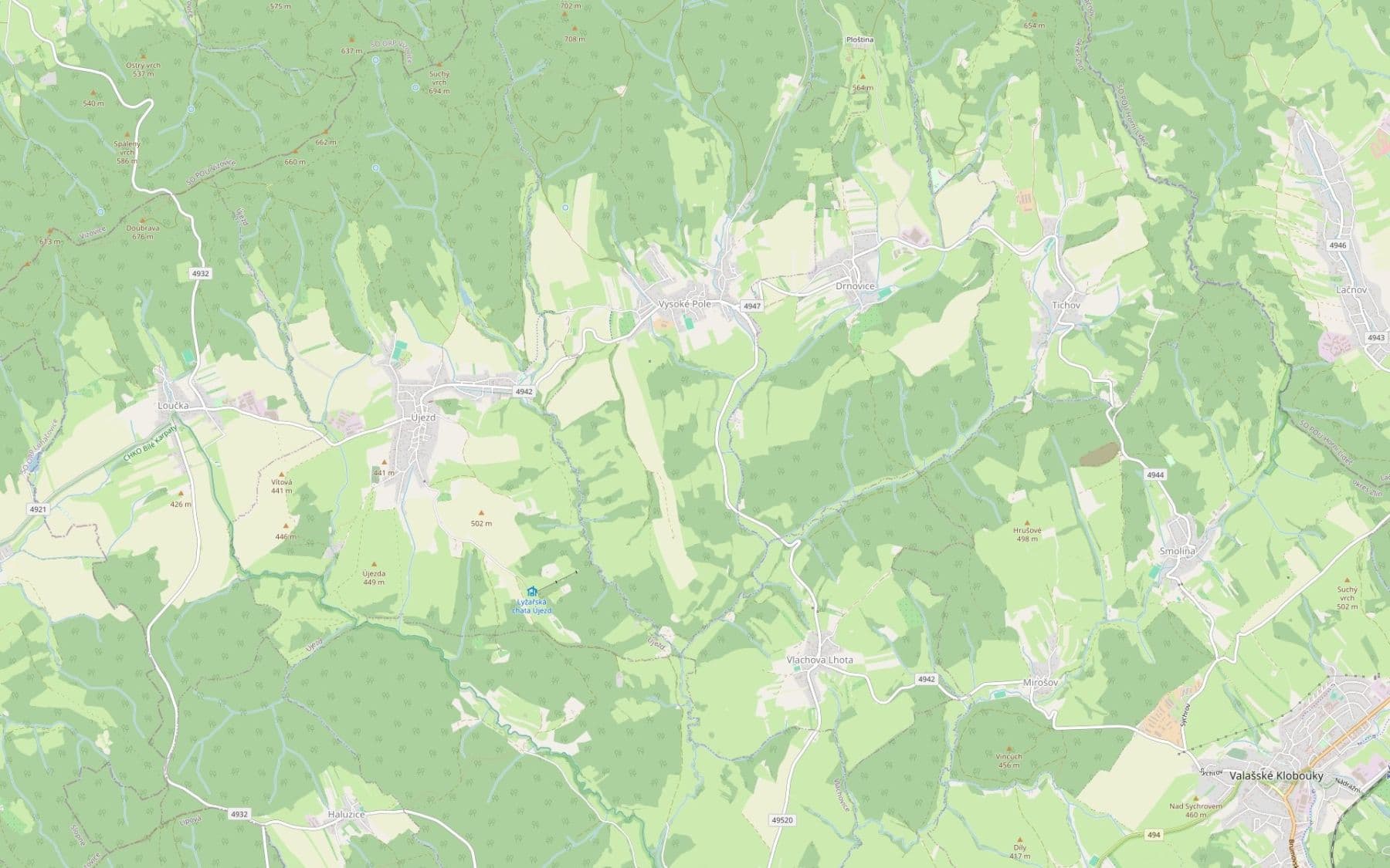 Prodej pozemku 4.425 m², Vysoké Pole, Zlínský kraj Prodej pozemku 4.425 m², Vysoké Pole, Zlínský kraj