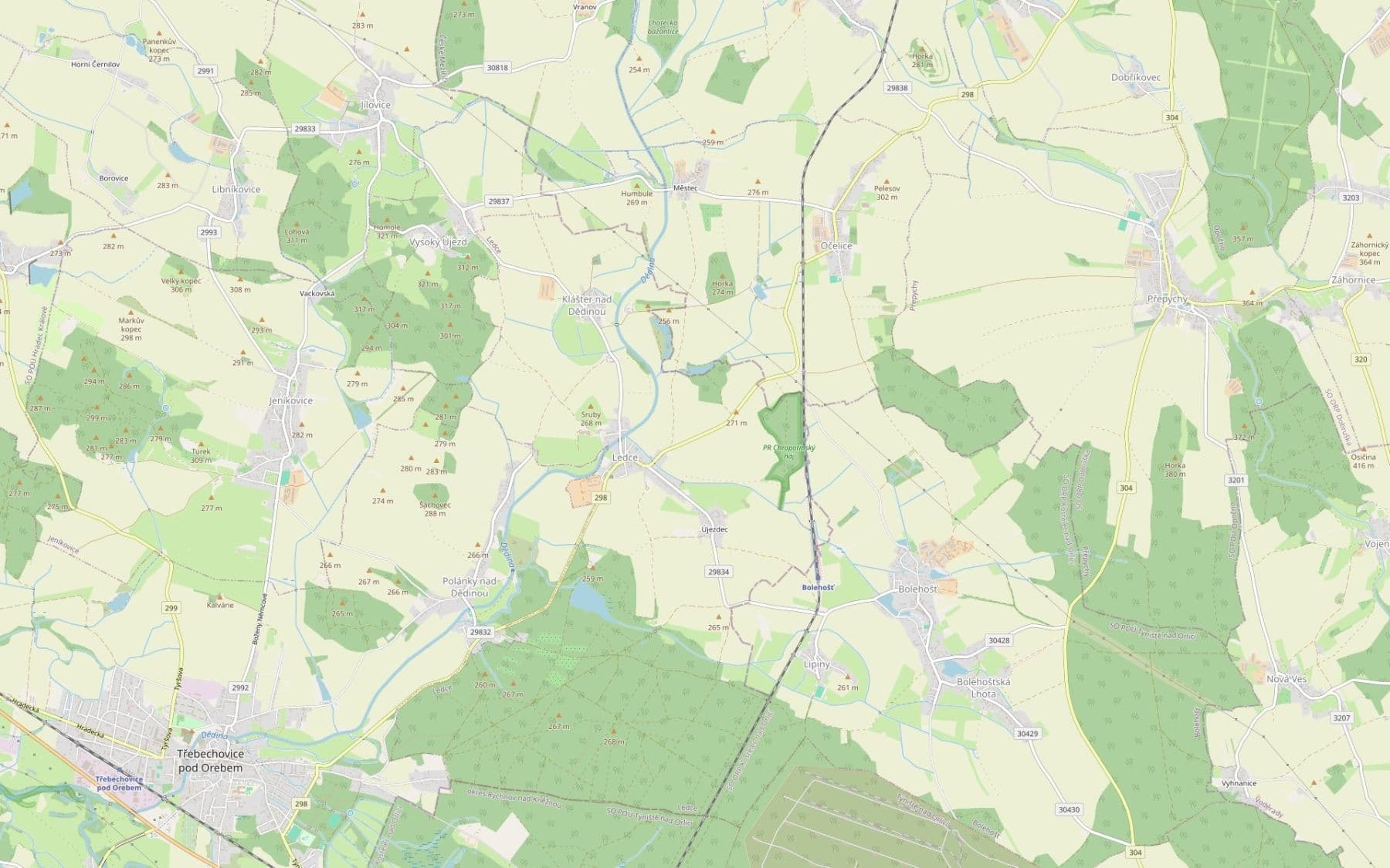 Prodej pozemku 45.597 m², Ledce, Královéhradecký kraj Prodej pozemku 45.597 m², Ledce, Královéhradecký kraj