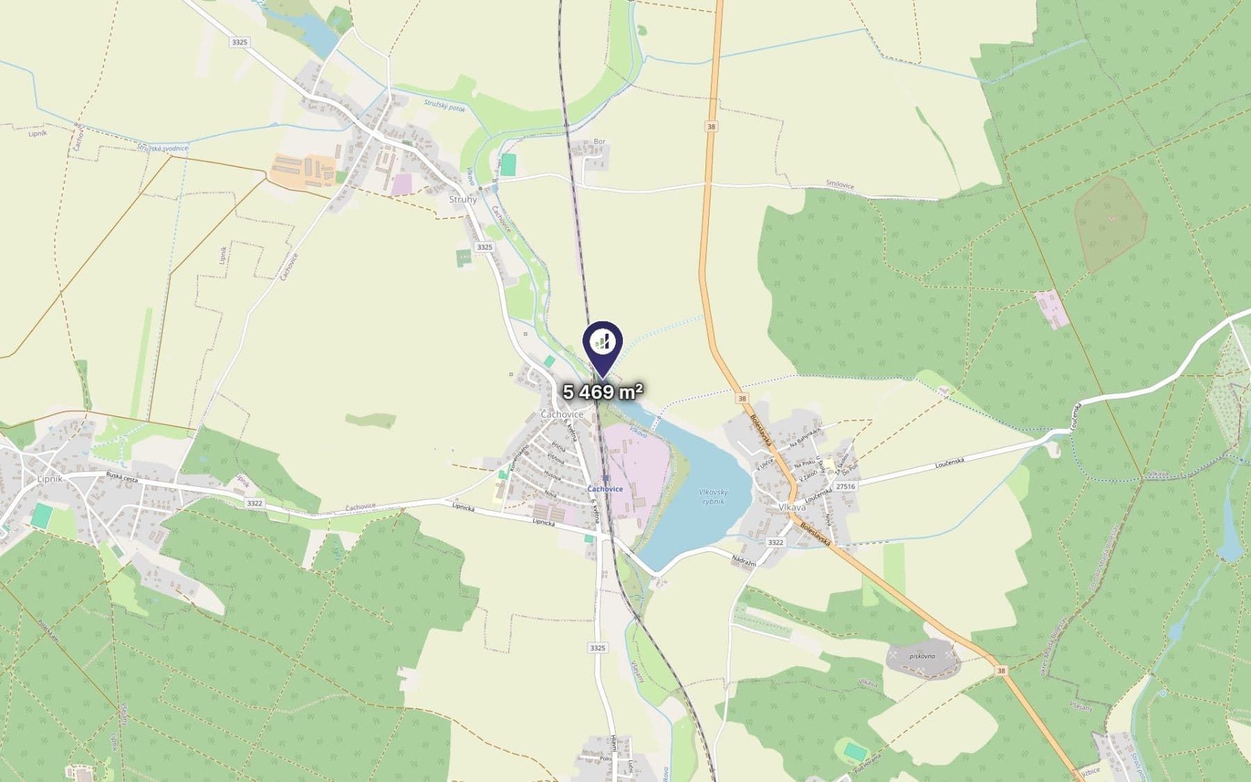 Prodej pozemku 5.469 m², Čachovice, Středočeský kraj Prodej pozemku 5.469 m², Čachovice, Středočeský kraj