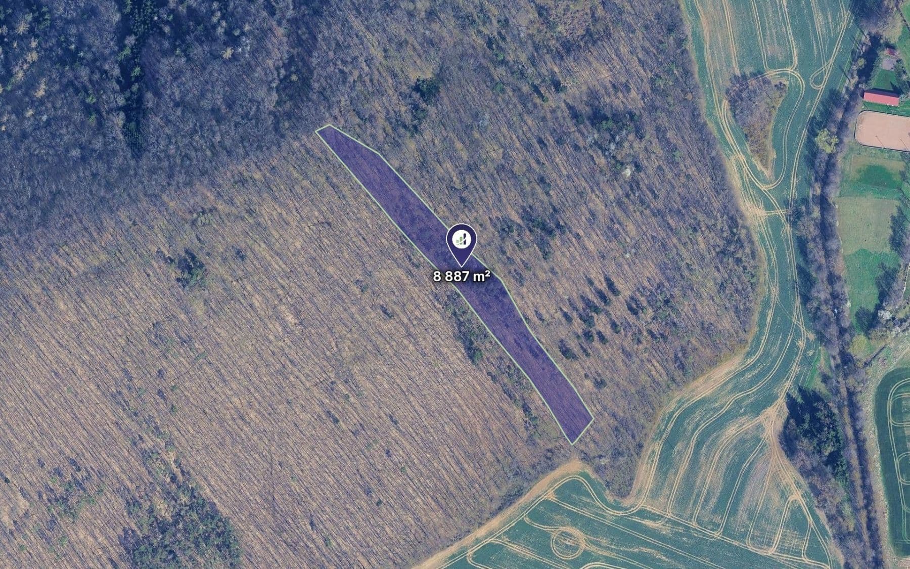 Prodej pozemku 8.887 m², Lomnička, Jihomoravský kraj Prodej pozemku 8.887 m², Lomnička, Jihomoravský kraj