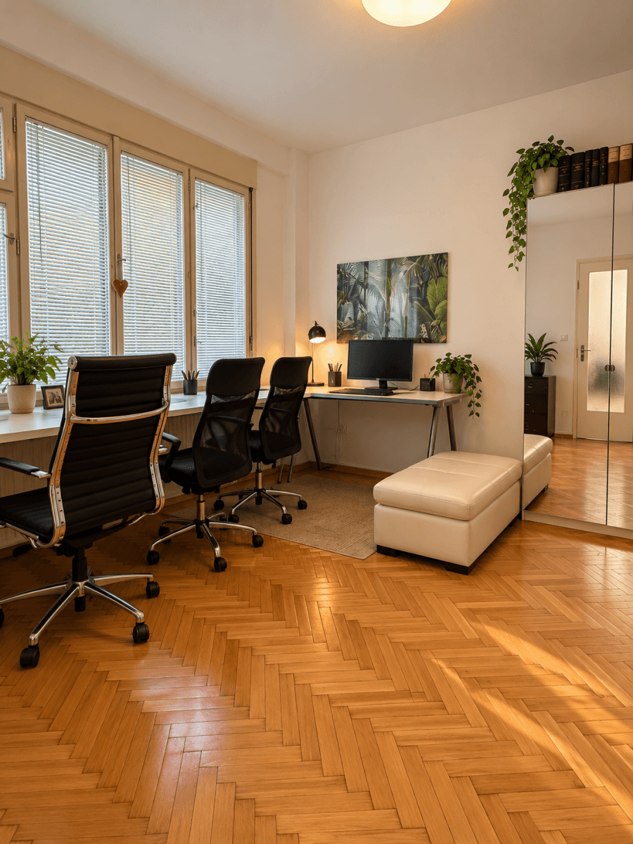 Pronájem kanceláře 106 m², Stroupežnického, Praha, Praha Pronájem kanceláře 106 m², Stroupežnického, Praha, Praha