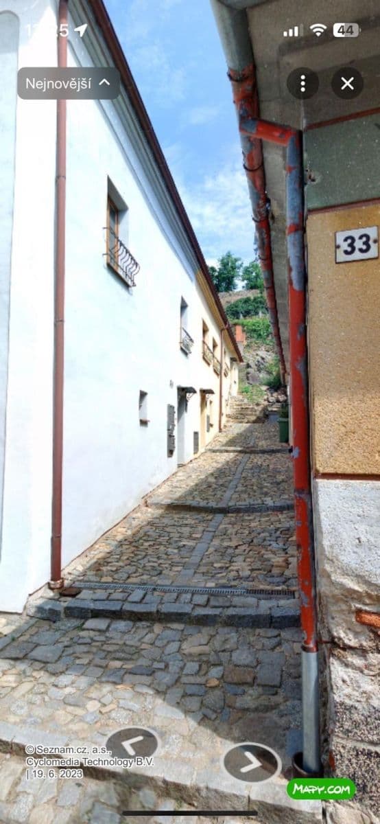 Pronájem bytu 1+kk 27 m², Na Úbočí, Třebíč, Kraj Vysočina Pronájem bytu 1+kk 27 m², Na Úbočí, Třebíč, Kraj Vysočina