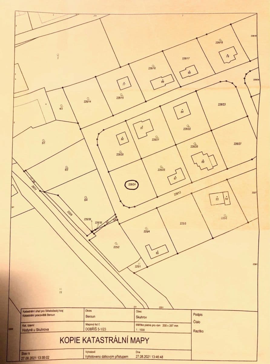 Prodej chaty, chalupy 55 m², pozemek 1.011 m², Skuhrov, Středočeský kraj Prodej chaty, chalupy 55 m², pozemek 1.011 m², Skuhrov, Středočeský kraj