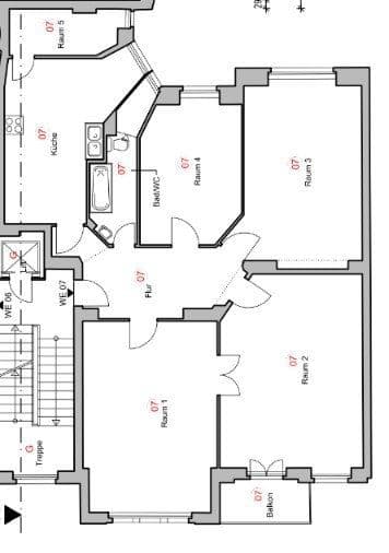 Pronájem bytu 4+1 127 m², Duisburgerstr., Berlin, Berlín Pronájem bytu 4+1 127 m², Duisburgerstr., Berlin, Berlín