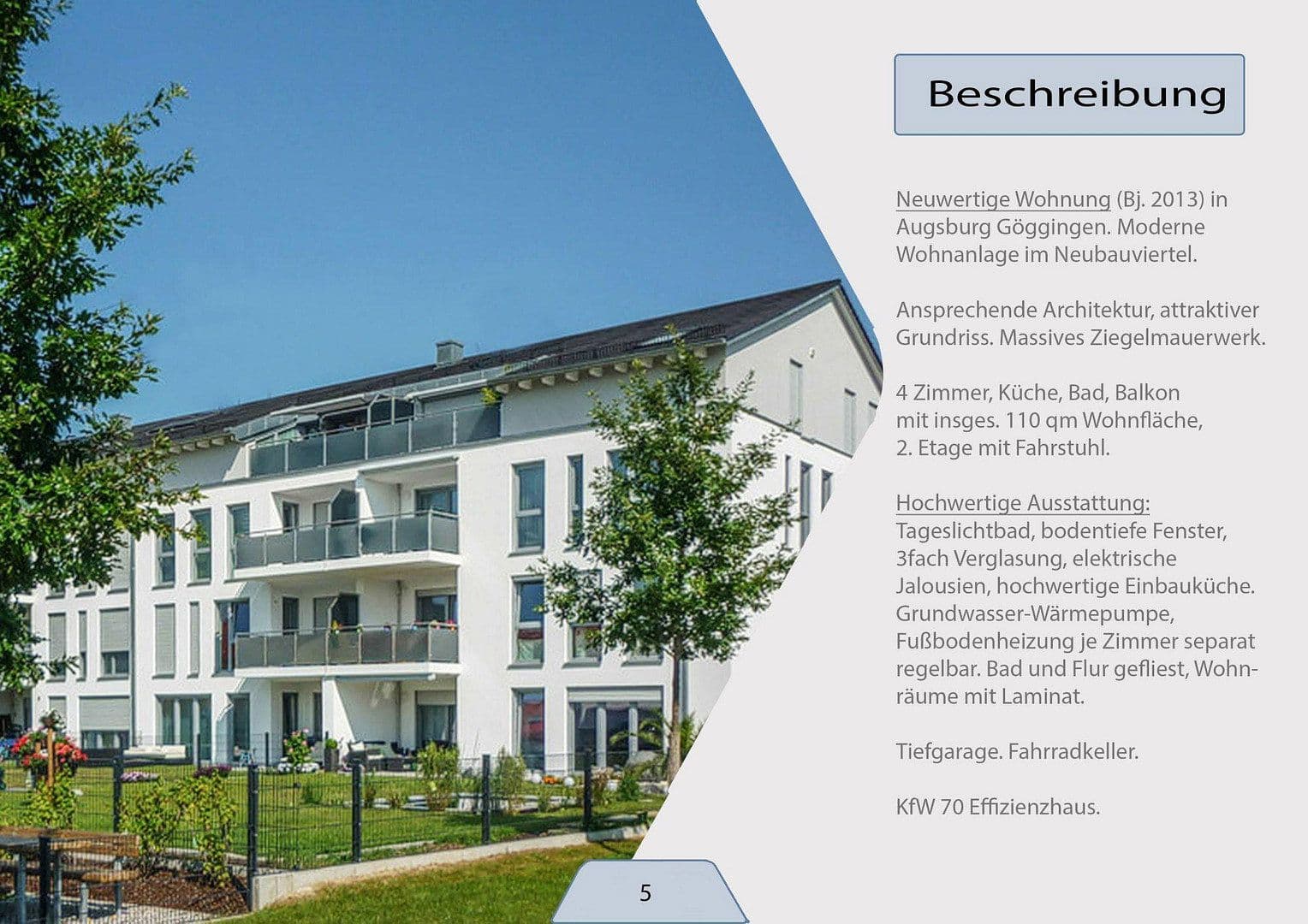 Prodej bytu 4+1 110 m², Augsburg Göggingen, Bavorsko Prodej bytu 4+1 110 m², Augsburg Göggingen, Bavorsko