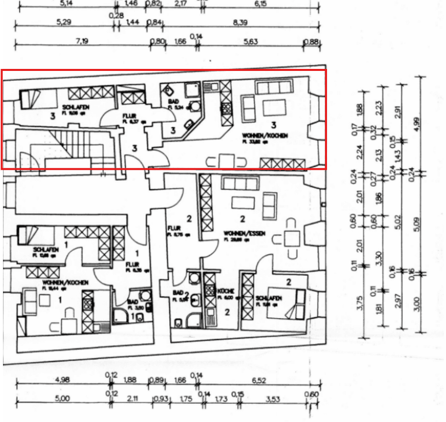 Prodej bytu 7+1 222 m², Schülerstraße 4, Budyšín, Sasko Prodej bytu 7+1 222 m², Schülerstraße 4, Budyšín, Sasko