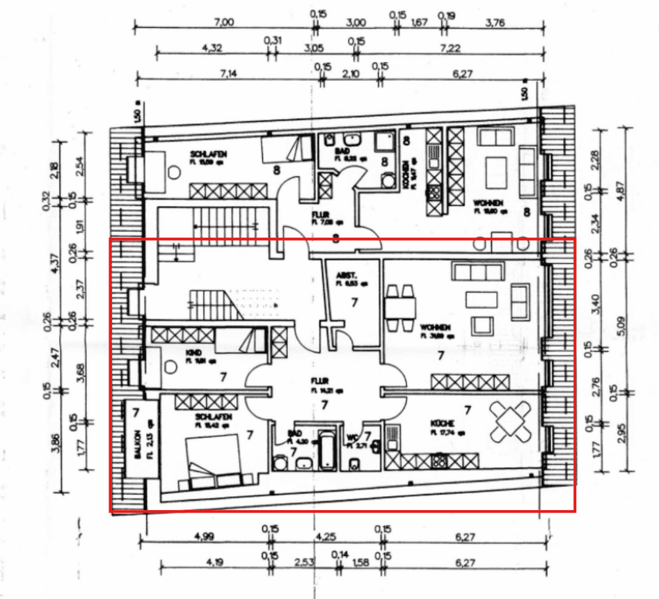 Prodej bytu 7+1 222 m², Schülerstraße 4, Budyšín, Sasko Prodej bytu 7+1 222 m², Schülerstraße 4, Budyšín, Sasko
