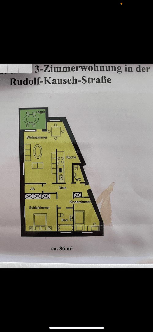 Pronájem bytu 3+1 86 m², Frankenthal, Porýní-Falc Pronájem bytu 3+1 86 m², Frankenthal, Porýní-Falc