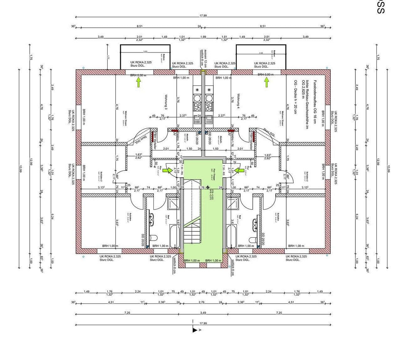 Pronájem bytu 3+1 90 m², Argenthal, Porýní-Falc Pronájem bytu 3+1 90 m², Argenthal, Porýní-Falc