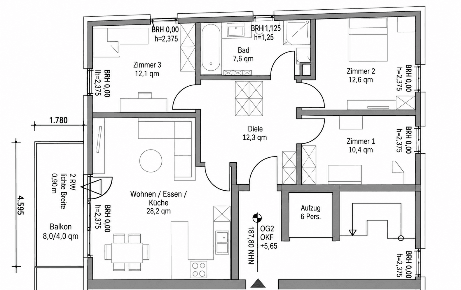 Prodej bytu 5+1 1.104 m², Würselen, Severní Porýní-Vestfálsko Prodej bytu 5+1 1.104 m², Würselen, Severní Porýní-Vestfálsko