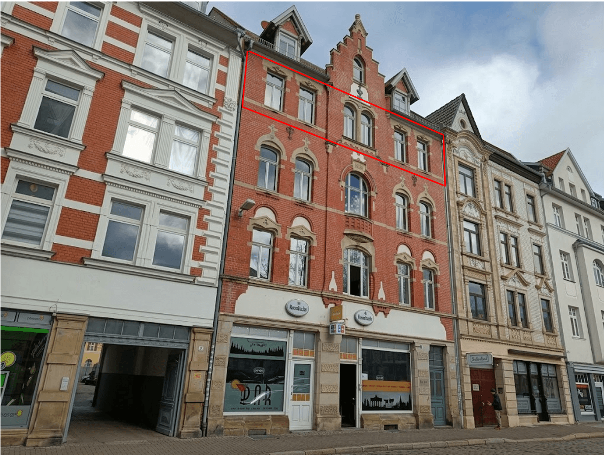 Pronájem bytu 4+kk 122 m², Schmidtstedter Straße 9, Erfurt, Durynsko Pronájem bytu 4+kk 122 m², Schmidtstedter Straße 9, Erfurt, Durynsko