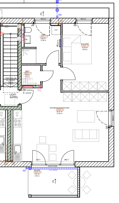 Pronájem bytu 2+1 62 m², Lutzstraße 3 a, Ingolstadt, Bavorsko Pronájem bytu 2+1 62 m², Lutzstraße 3 a, Ingolstadt, Bavorsko
