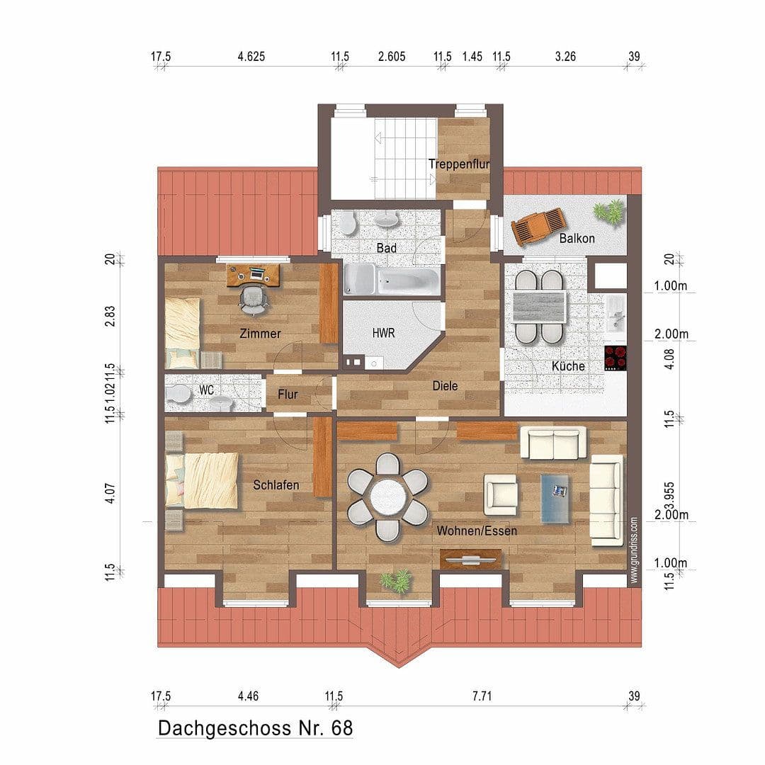 Pronájem bytu 3+1 105 m², Aloysiusstr. 68, Rheine, Severní Porýní-Vestfálsko Pronájem bytu 3+1 105 m², Aloysiusstr. 68, Rheine, Severní Porýní-Vestfálsko