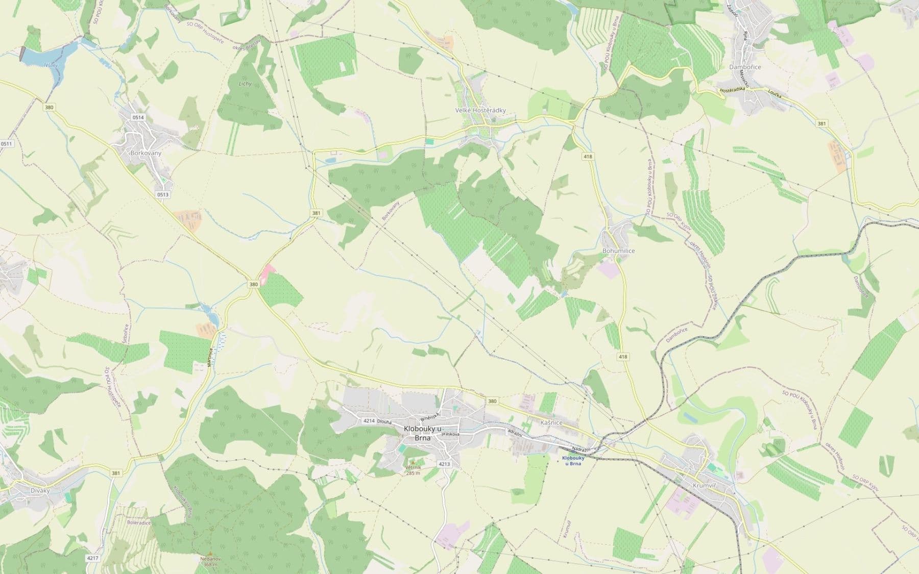 Prodej pozemku 6.714 m², Klobouky u Brna, Jihomoravský kraj Prodej pozemku 6.714 m², Klobouky u Brna, Jihomoravský kraj