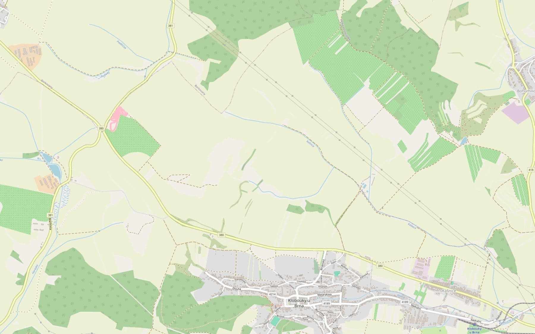 Prodej pozemku 4.813 m², Klobouky u Brna, Jihomoravský kraj Prodej pozemku 4.813 m², Klobouky u Brna, Jihomoravský kraj