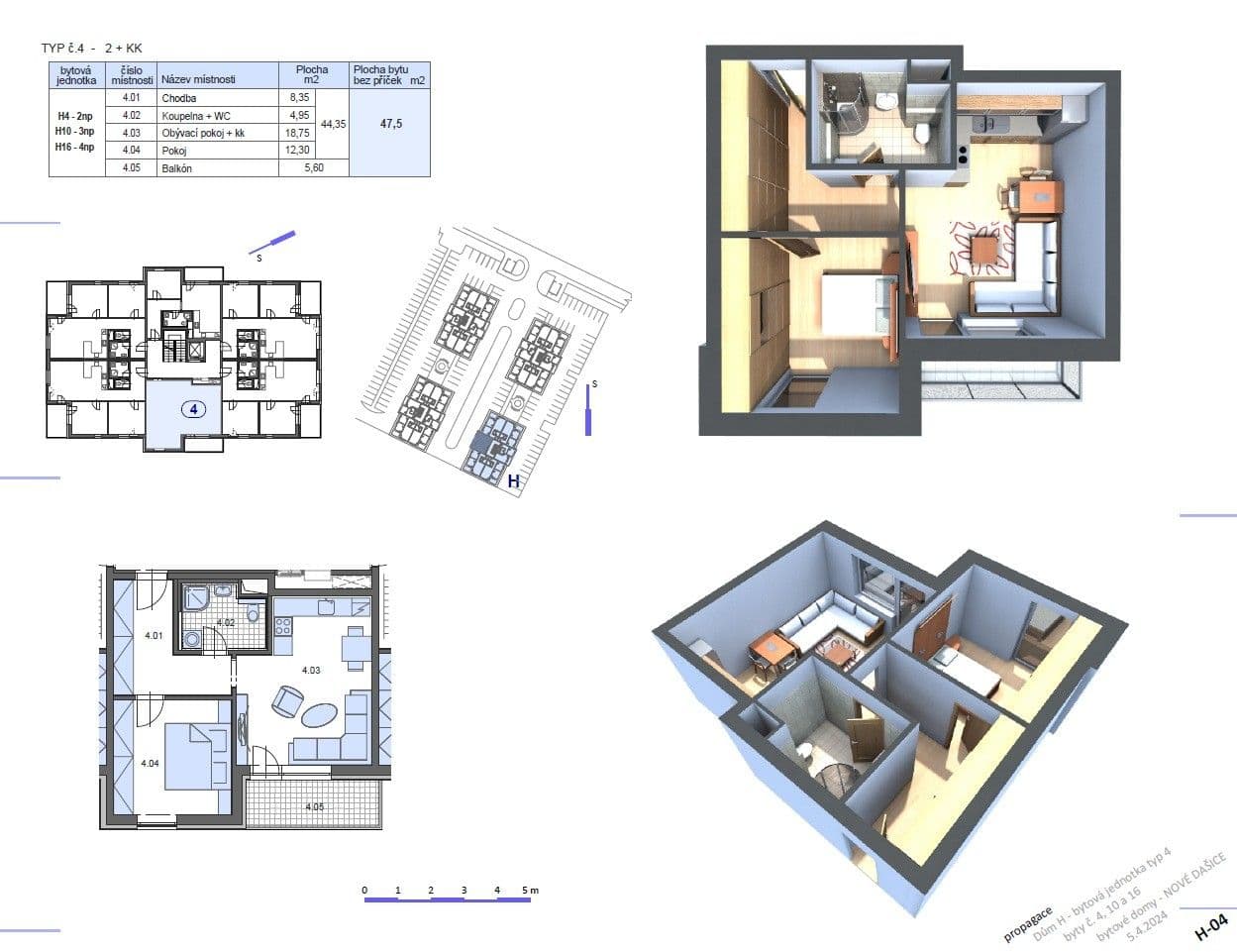 Pronájem bytu 2+kk 56 m², U Kasáren, Dašice, Pardubický kraj Pronájem bytu 2+kk 56 m², U Kasáren, Dašice, Pardubický kraj