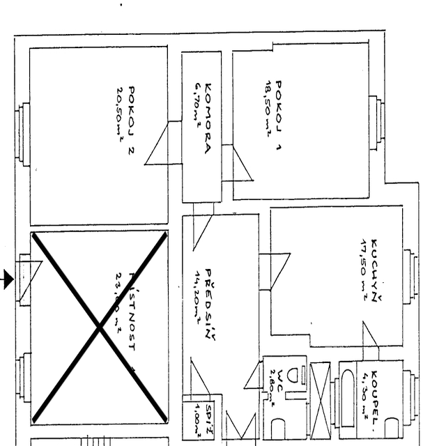 Prodej bytu 3+1 86 m², Mánesova, Praha, Praha Prodej bytu 3+1 86 m², Mánesova, Praha, Praha