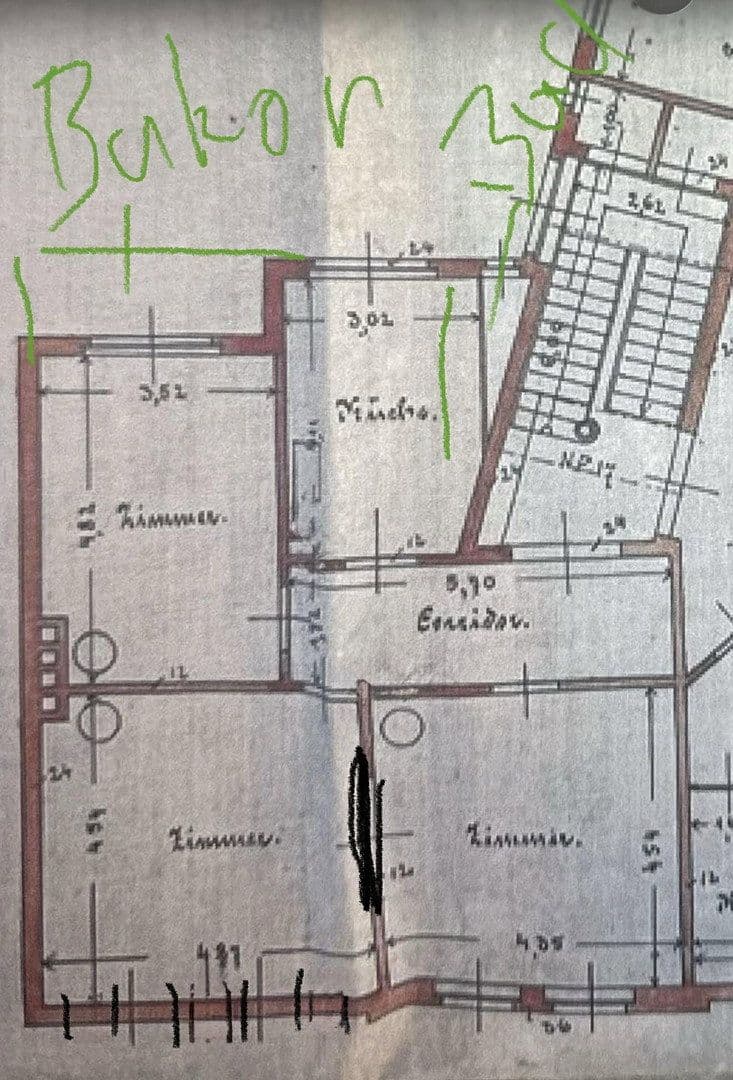 Pronájem bytu 3+1 80 m², Holtenauer Straße 319, Kiel, Šlesvicko-Holštýnsko Pronájem bytu 3+1 80 m², Holtenauer Straße 319, Kiel, Šlesvicko-Holštýnsko