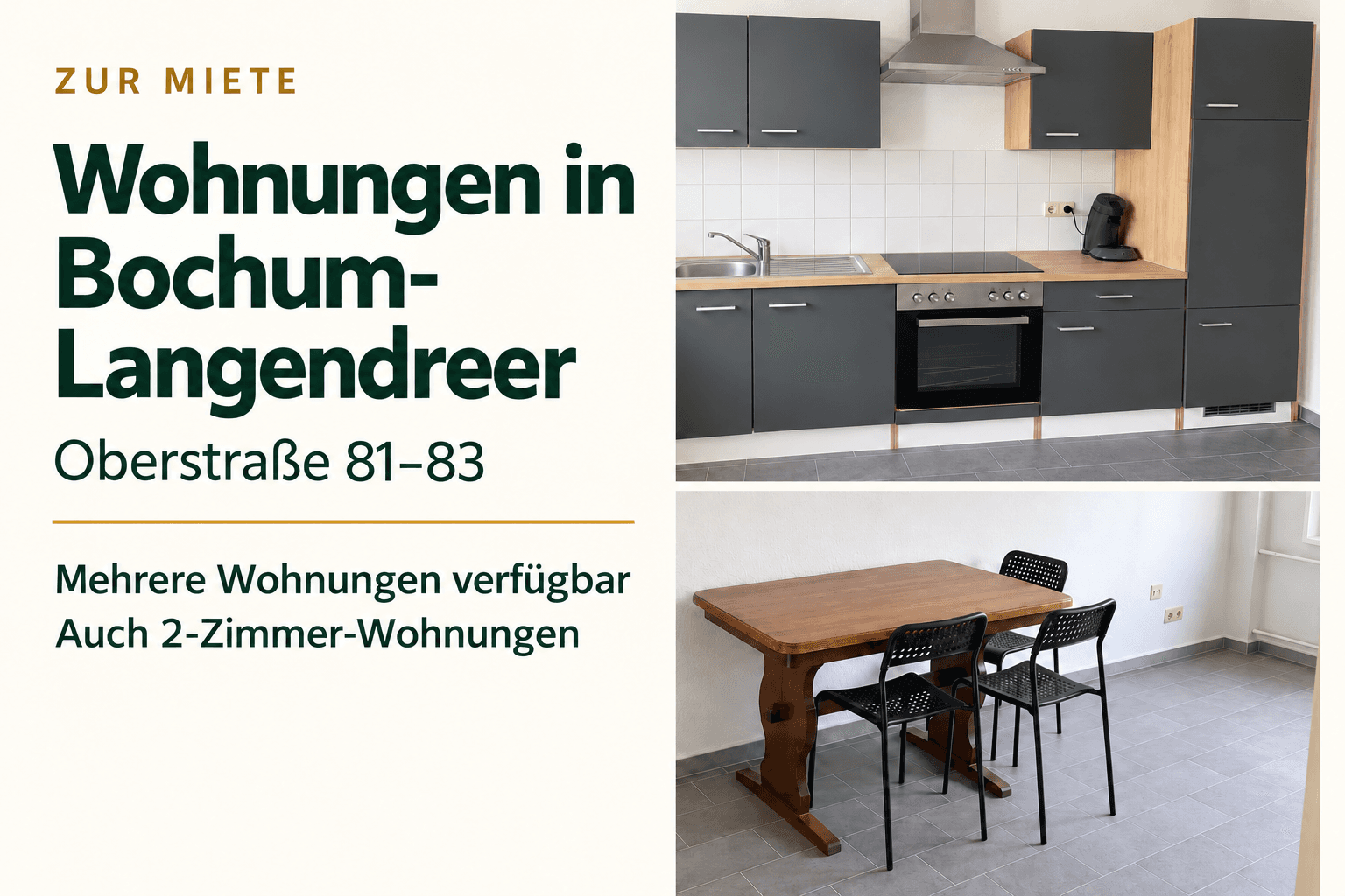 Pronájem bytu 1+1 36 m², Oberstr 81, Bochum, Severní Porýní-Vestfálsko Pronájem bytu 1+1 36 m², Oberstr 81, Bochum, Severní Porýní-Vestfálsko