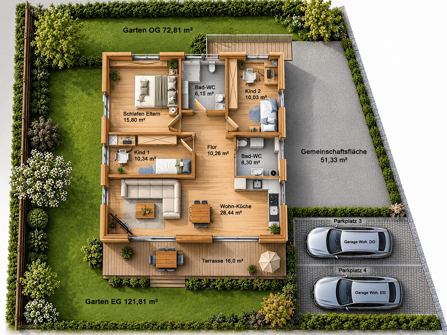 Prodej bytu 4+1 90 m², Schwaigen Grafenaschau, Bavorsko Prodej bytu 4+1 90 m², Schwaigen Grafenaschau, Bavorsko