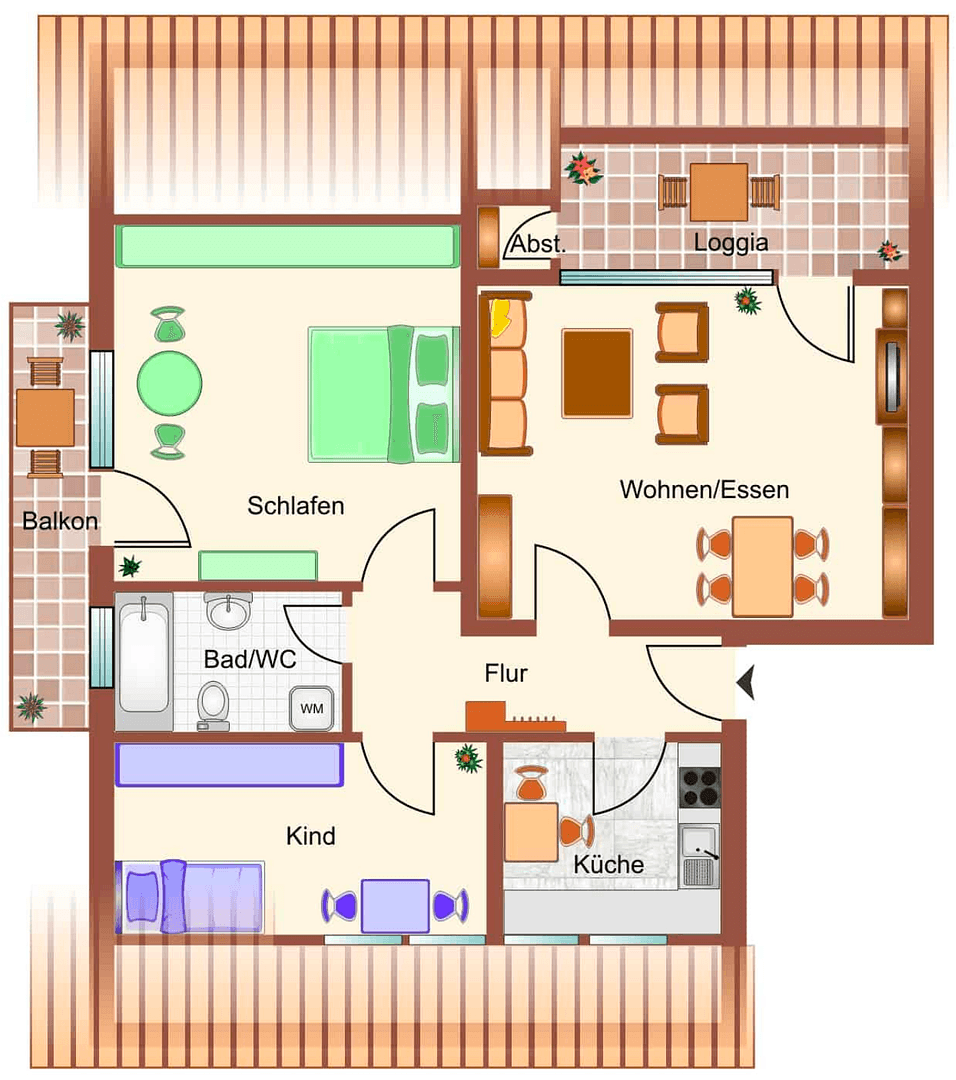 Prodej bytu 3+1 75 m², Badenweiler, Bádensko-Württembersko Prodej bytu 3+1 75 m², Badenweiler, Bádensko-Württembersko