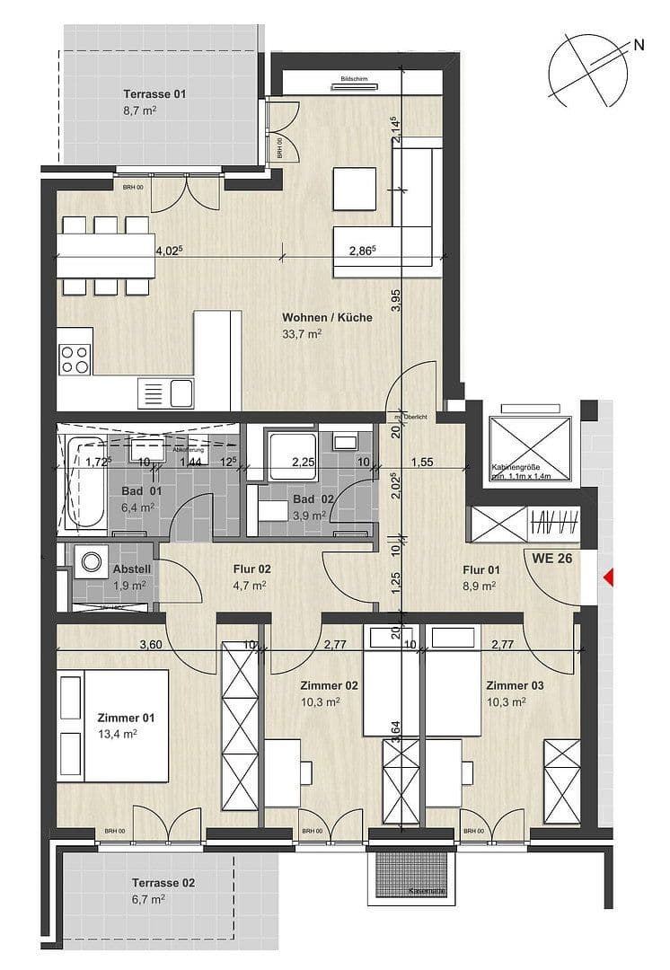 Prodej bytu 4+1 102 m², Jürgen-Töpfer-Str. 45, Hamburg, Hamburg Prodej bytu 4+1 102 m², Jürgen-Töpfer-Str. 45, Hamburg, Hamburg