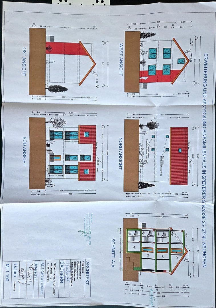 Prodej domu 167 m², pozemek 163 m², Speyerer Straße 25, Neuhofen, Porýní-Falc Prodej domu 167 m², pozemek 163 m², Speyerer Straße 25, Neuhofen, Porýní-Falc