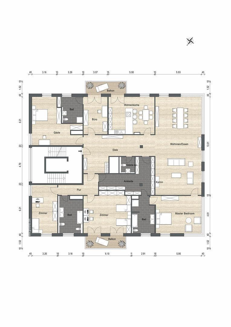 Prodej bytu 334 m², Frankfurt am Main, Hessen Prodej bytu 334 m², Frankfurt am Main, Hessen