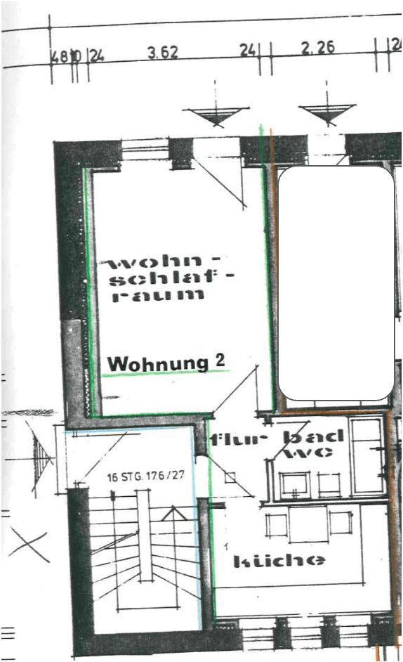 Pronájem bytu 1+1 41 m², Brenngässel 8, Ladenburg, Bádensko-Württembersko Pronájem bytu 1+1 41 m², Brenngässel 8, Ladenburg, Bádensko-Württembersko