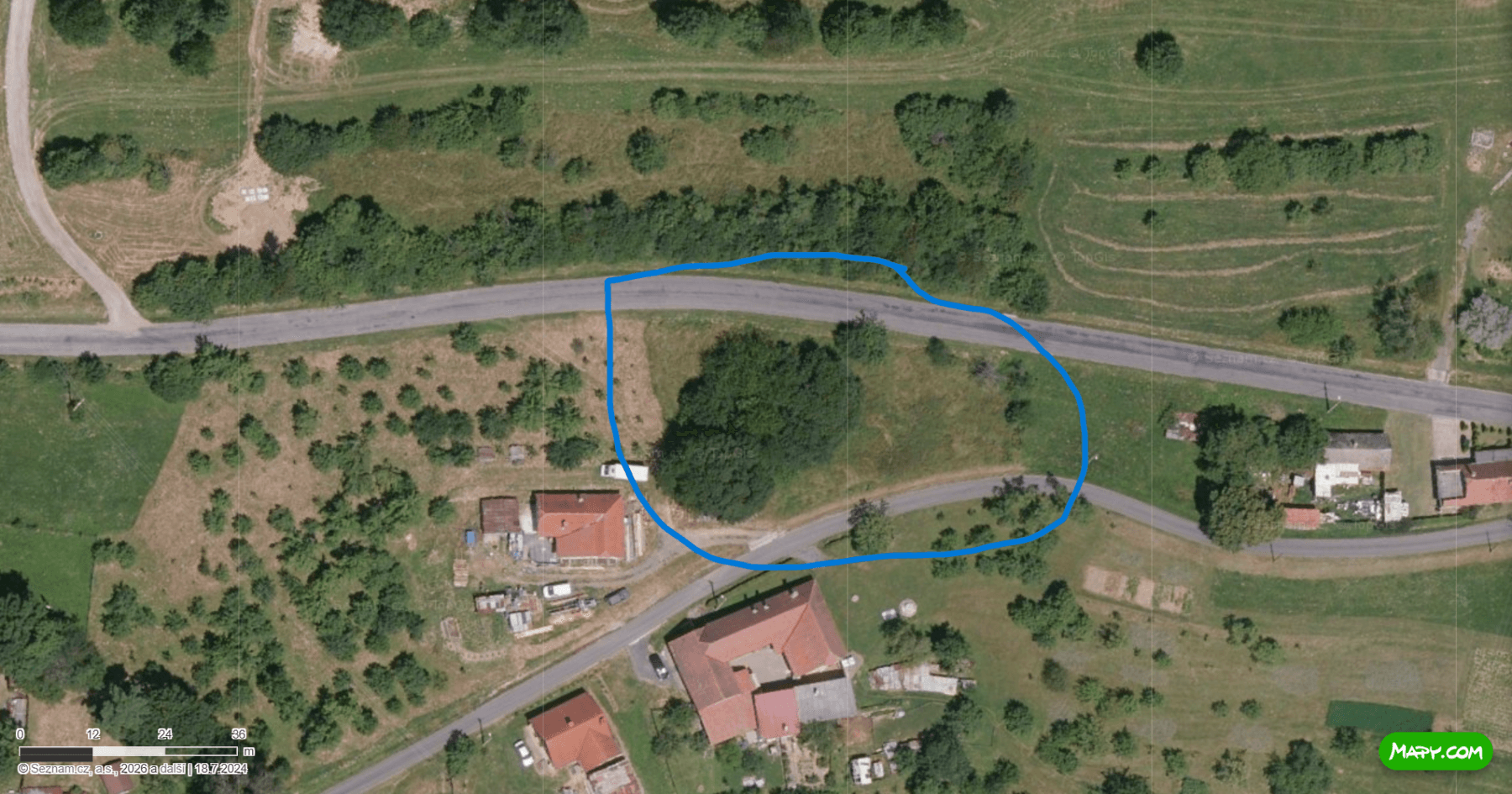 Prodej pozemku 1.614 m², Žítková, Zlínský kraj Prodej pozemku 1.614 m², Žítková, Zlínský kraj
