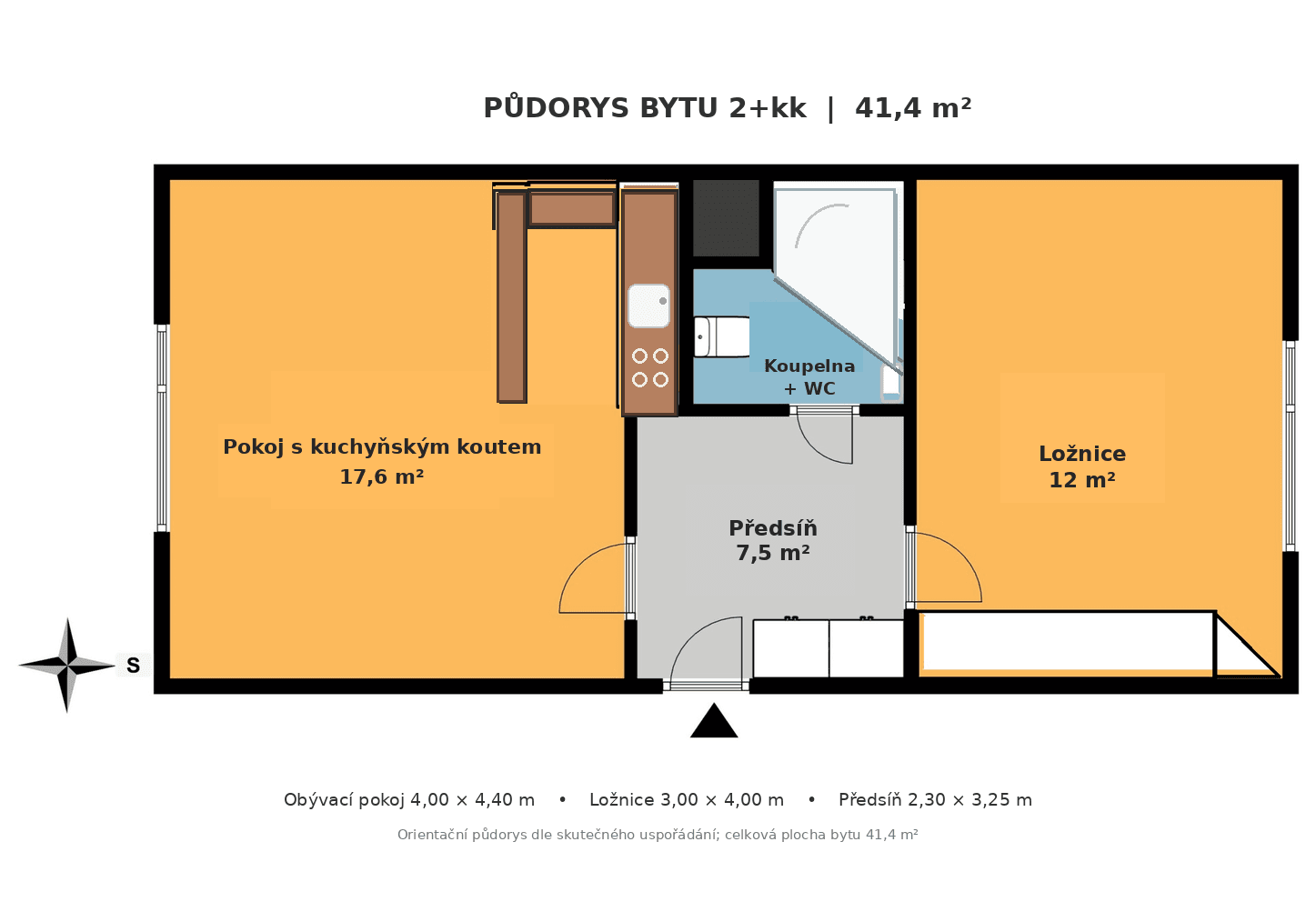 Pronájem bytu 2+kk 41 m², Na Žižkově, Liberec, Liberecký kraj Pronájem bytu 2+kk 41 m², Na Žižkově, Liberec, Liberecký kraj