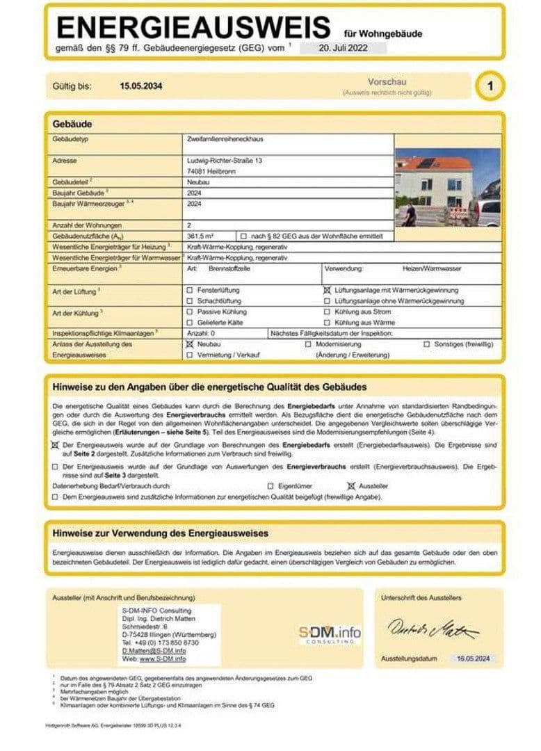 Pronájem domu 165 m², pozemek 320 m², Ludwig-Richter-Straße 13/1, Heilbronn, Bádensko-Württembersko Pronájem domu 165 m², pozemek 320 m², Ludwig-Richter-Straße 13/1, Heilbronn, Bádensko-Württembersko