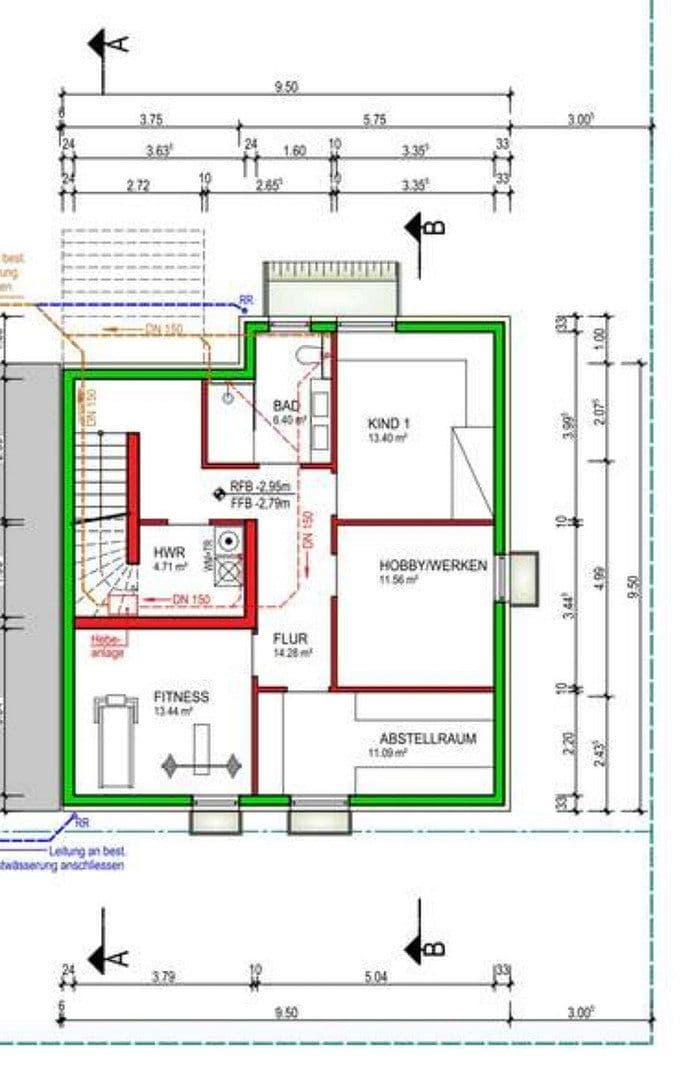 Pronájem domu 165 m², pozemek 320 m², Ludwig-Richter-Straße 13/1, Heilbronn, Bádensko-Württembersko Pronájem domu 165 m², pozemek 320 m², Ludwig-Richter-Straße 13/1, Heilbronn, Bádensko-Württembersko